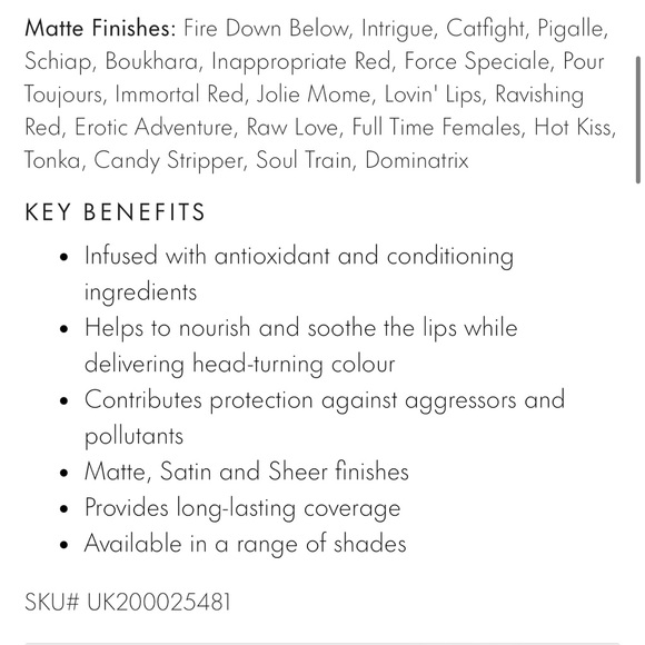 NARS matte lipstick in shade INTRIGUE - Picture 10 of 10